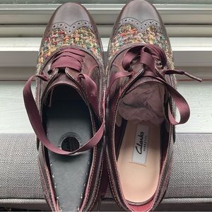 Clarks Women Shoe/ Tweed
